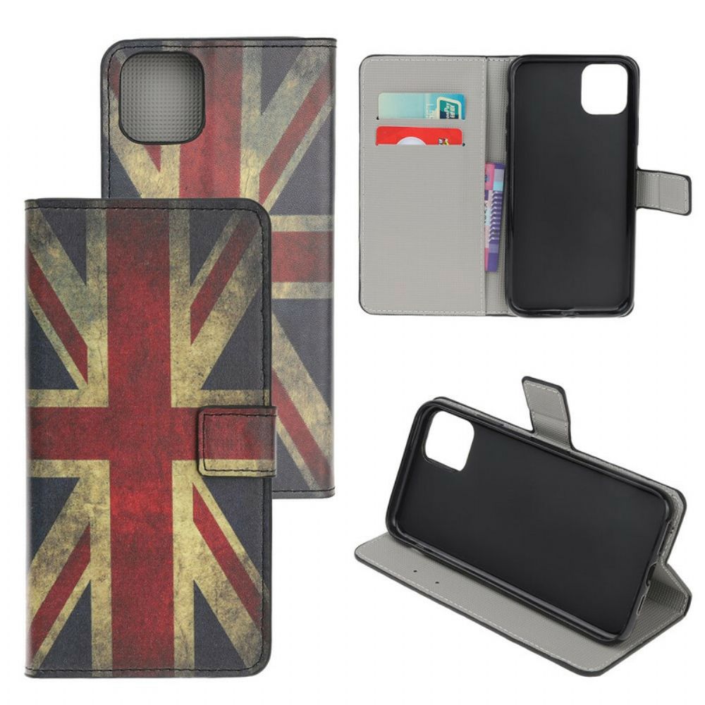 Lederhüllen Für iPhone 11 England-flagge