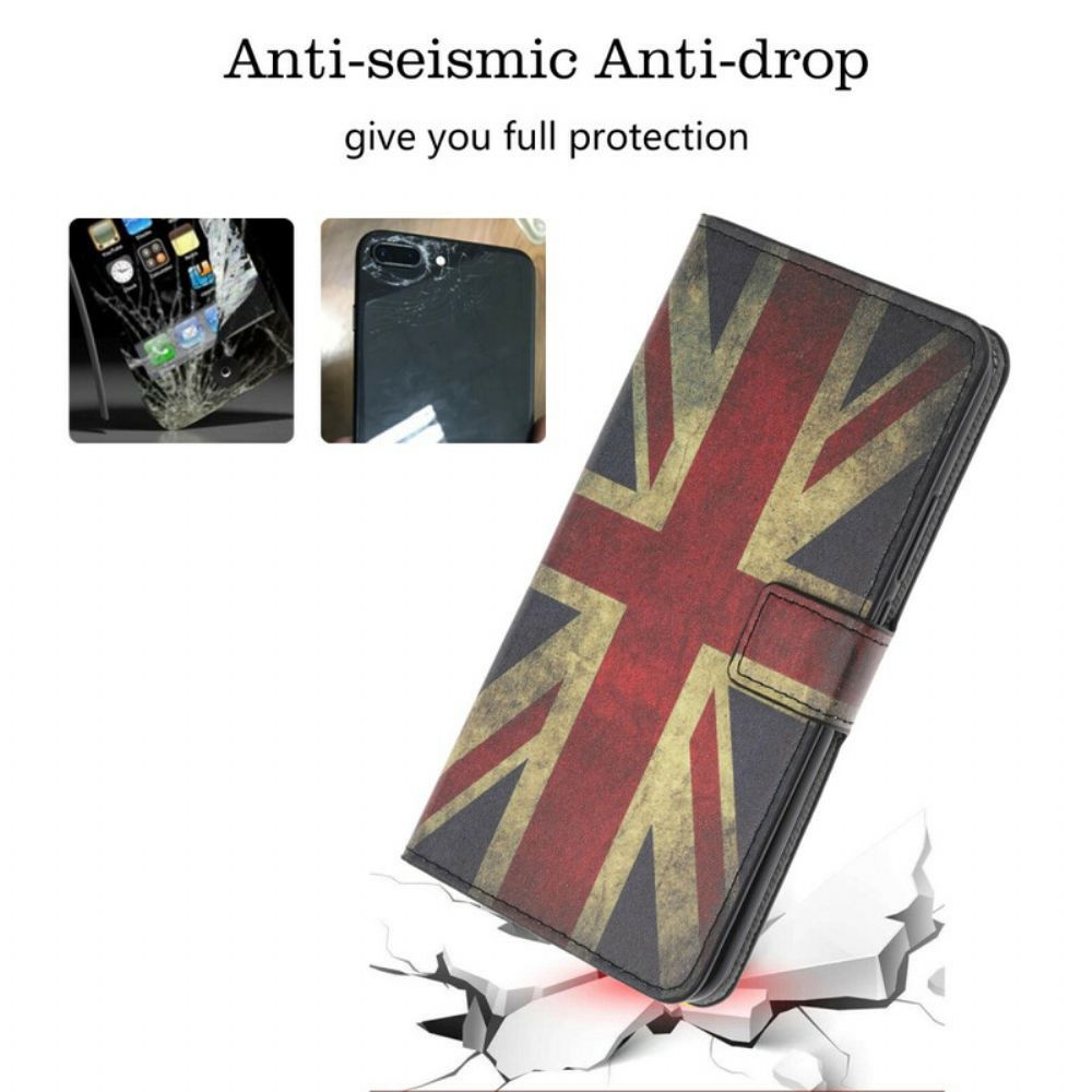 Lederhüllen Für iPhone 11 England-flagge
