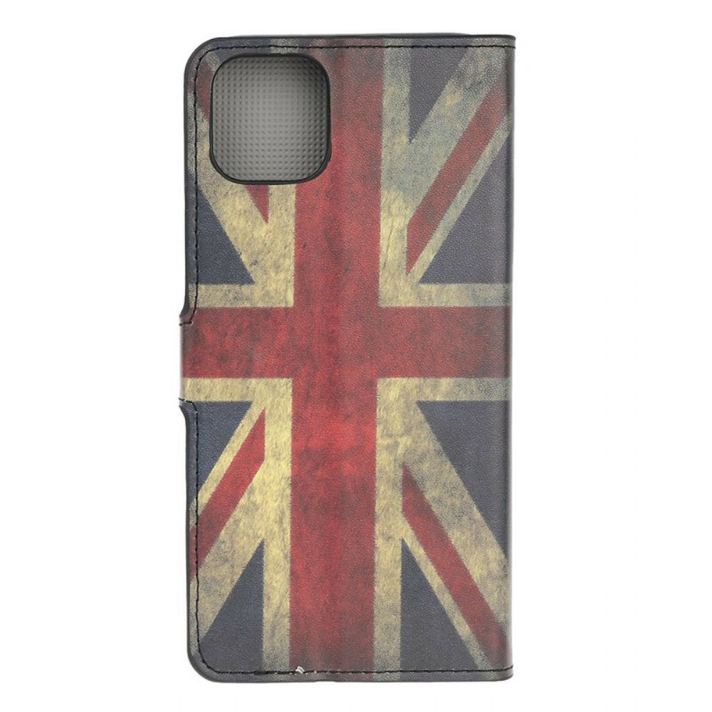 Lederhüllen Für iPhone 11 England-flagge