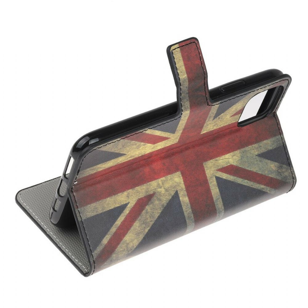 Lederhüllen Für iPhone 11 England-flagge