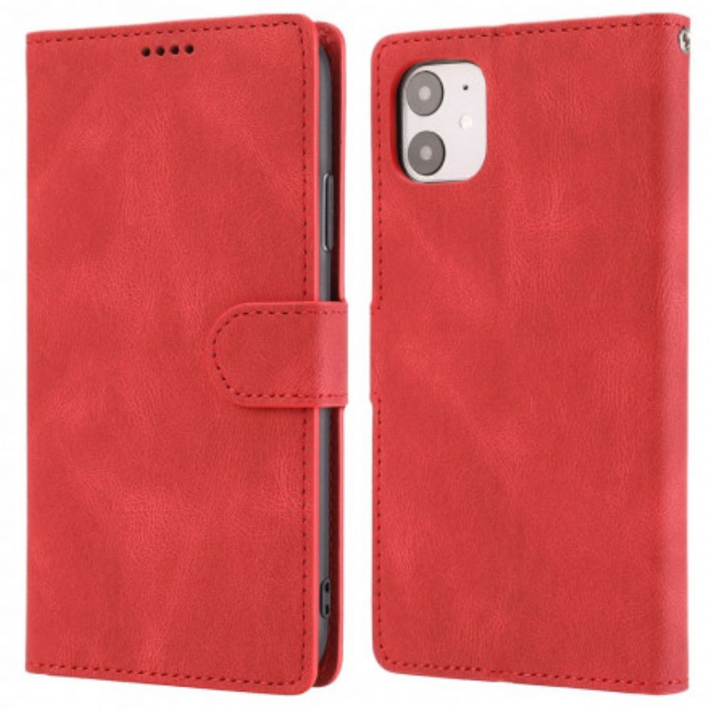 Lederhüllen Für iPhone 11 Klassischer Retro-lederstil
