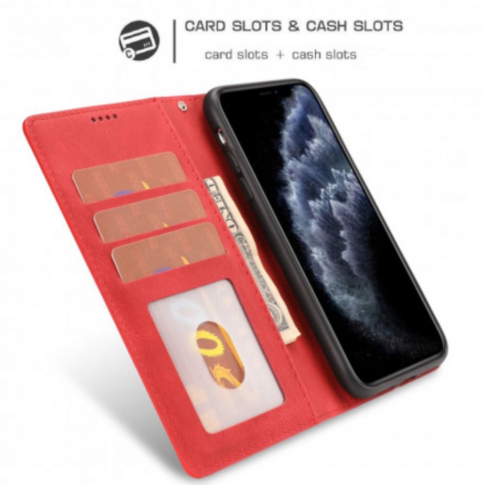 Lederhüllen Für iPhone 11 Klassischer Retro-lederstil
