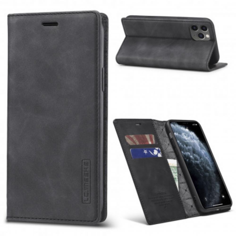 Schutzhülle Für iPhone 11 Flip Case Lc.imeeke Ledereffekt