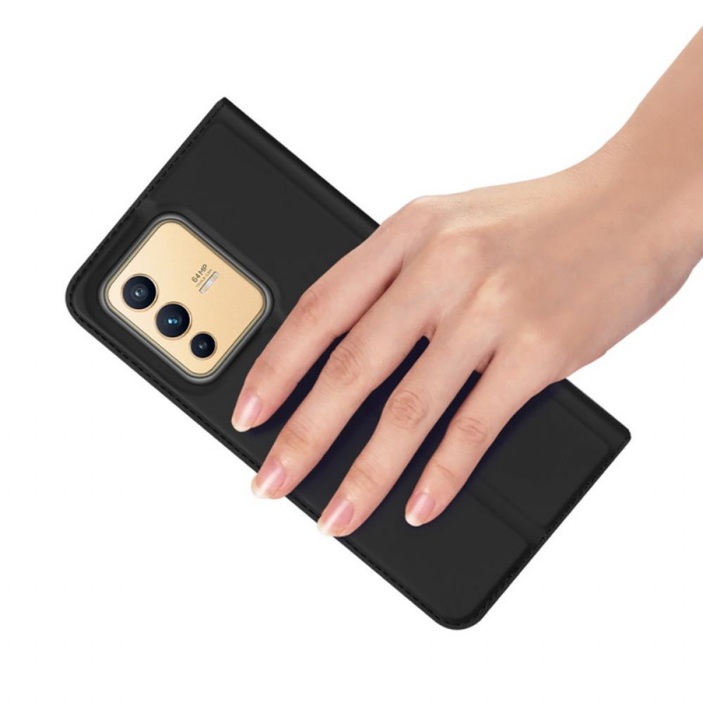 Schutzhülle Für Vivo V23 5G Flip Case Skin-pro-serie Dux Ducis