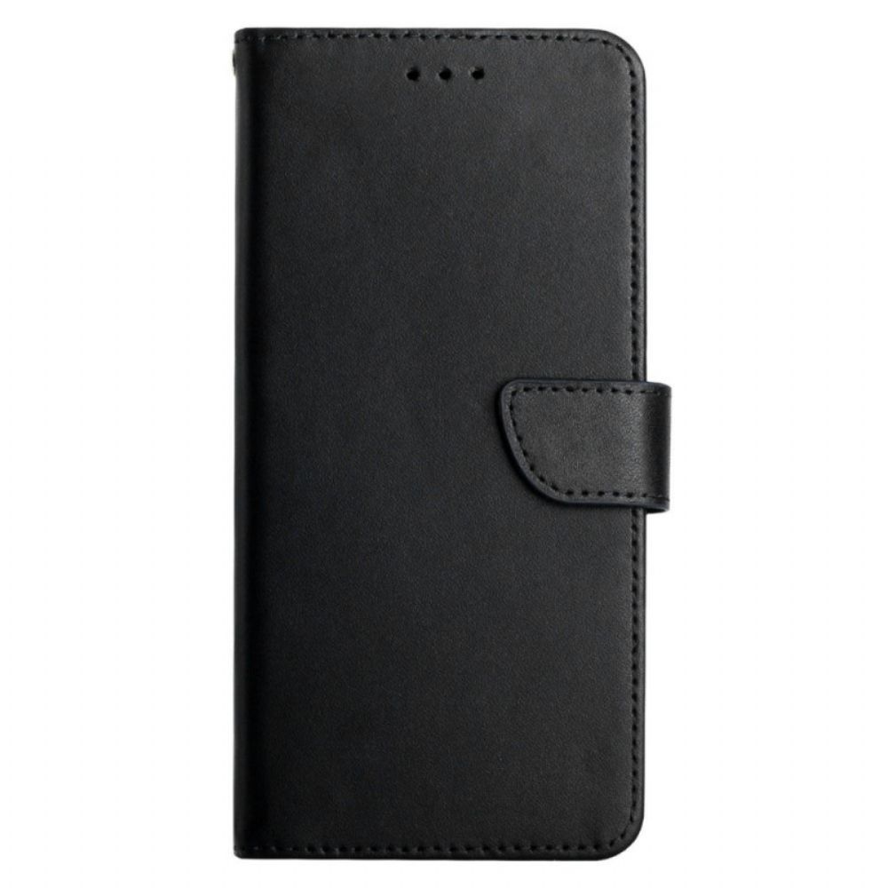 Flip Case Für Samsung Galaxy S22 Ultra 5G Echtes Nappaleder
