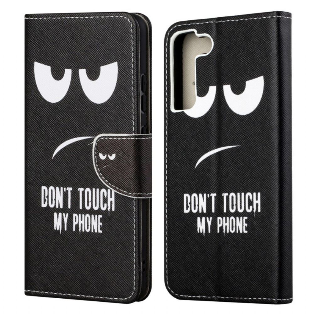 Flip Case Für Samsung Galaxy S22 Ultra 5G Fass Mein Telefon Nicht An