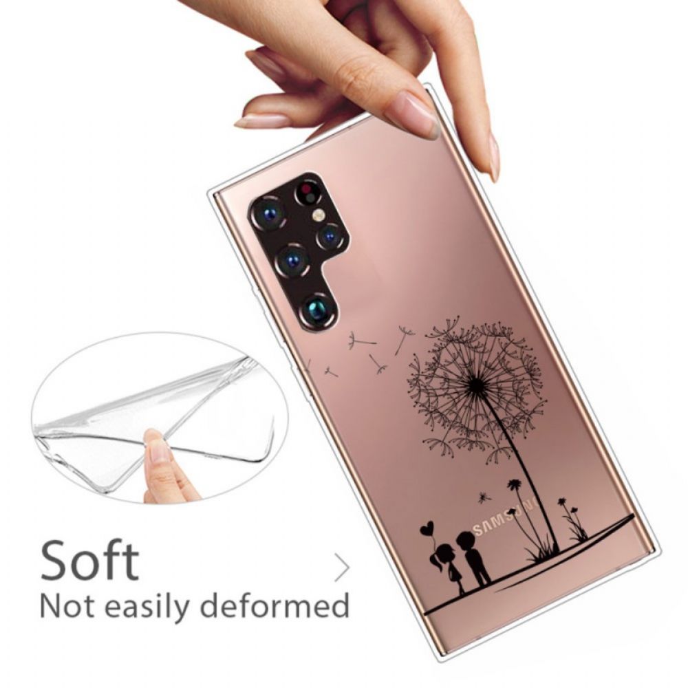 Handyhülle Für Samsung Galaxy S22 Ultra 5G Löwenzahn-liebe
