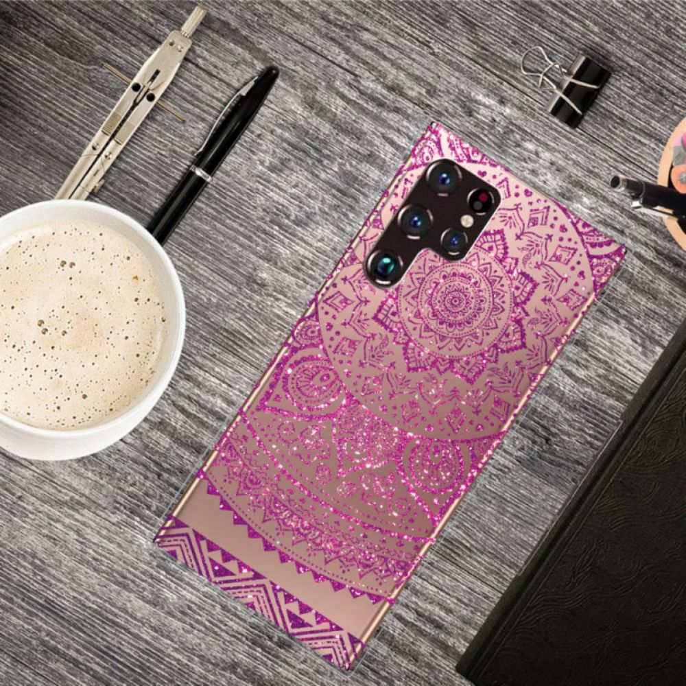 Handyhülle Für Samsung Galaxy S22 Ultra 5G Mandala-design