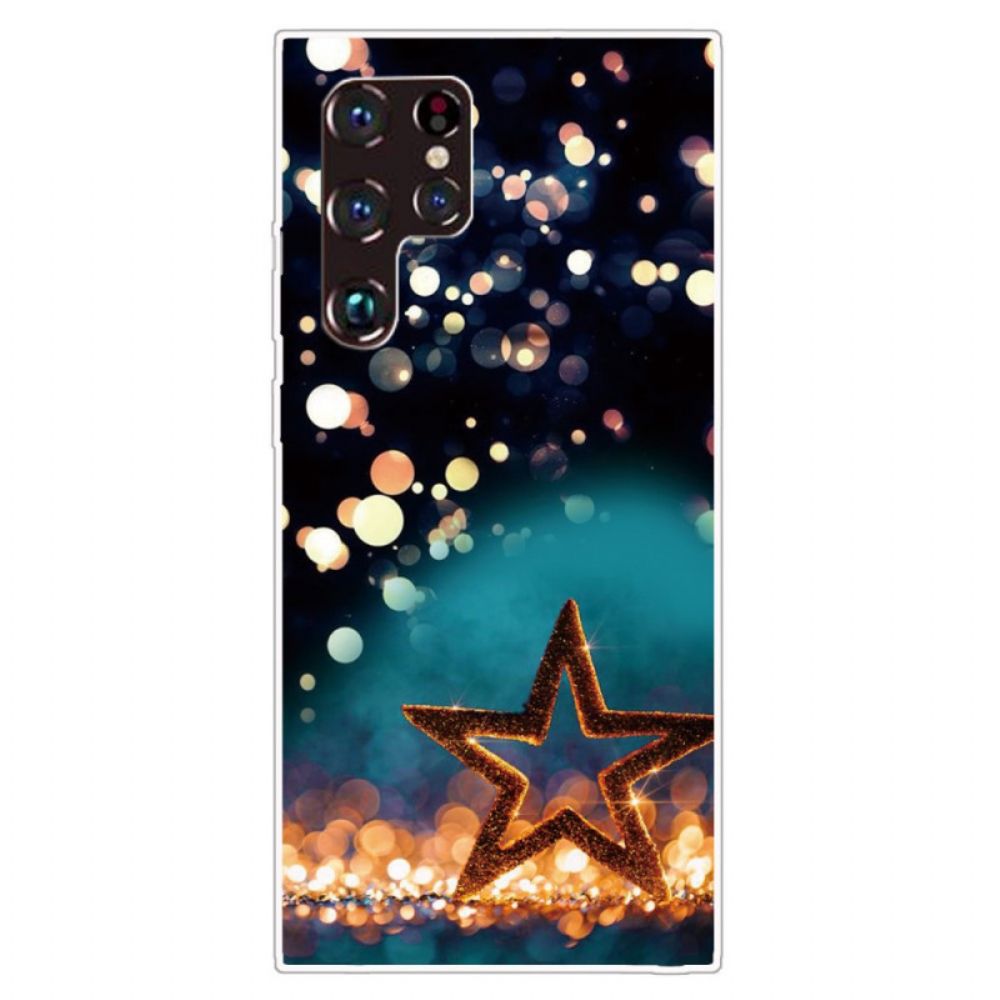 Handyhülle Für Samsung Galaxy S22 Ultra 5G Stern Flex