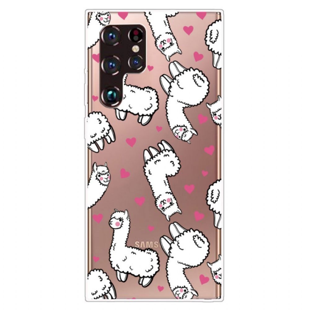 Handyhülle Für Samsung Galaxy S22 Ultra 5G Top-lamas