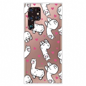 Handyhülle Für Samsung Galaxy S22 Ultra 5G Top-lamas