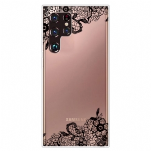 Hülle Für Samsung Galaxy S22 Ultra 5G Feine Spitze
