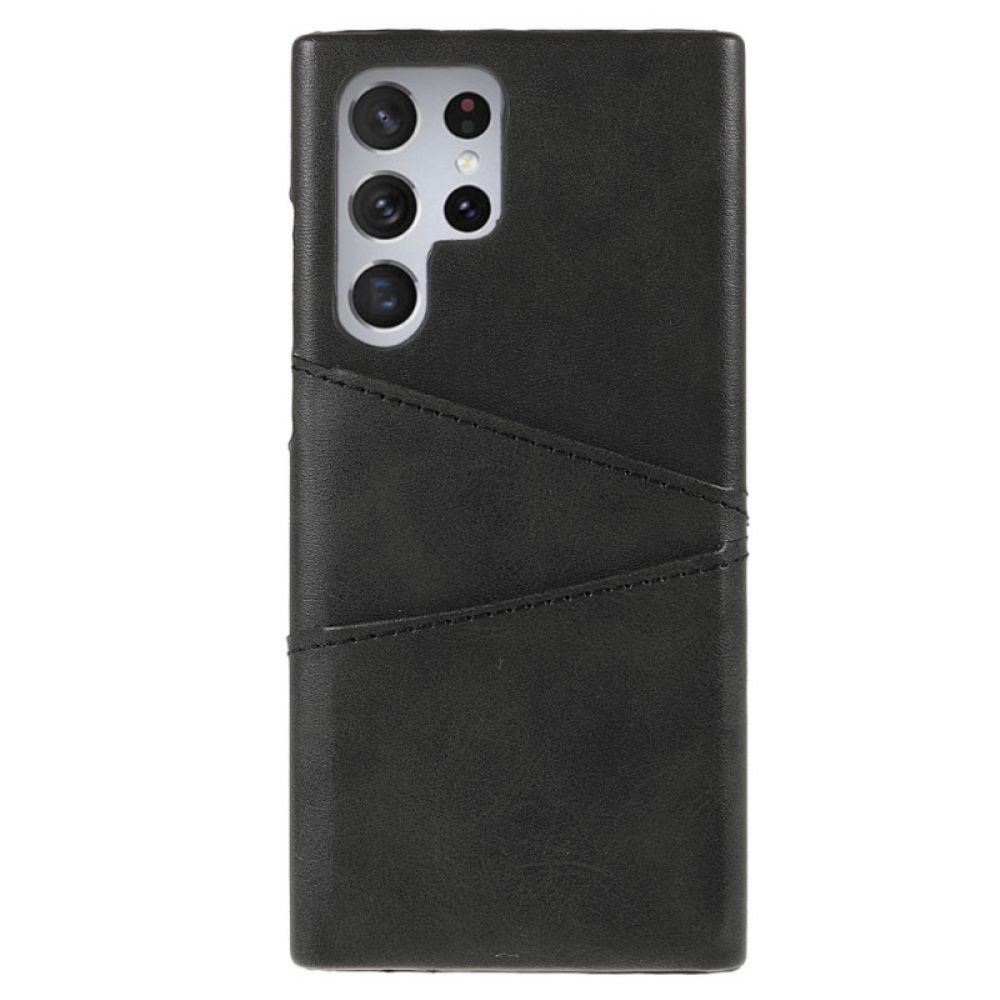 Hülle Für Samsung Galaxy S22 Ultra 5G Kartenhalter