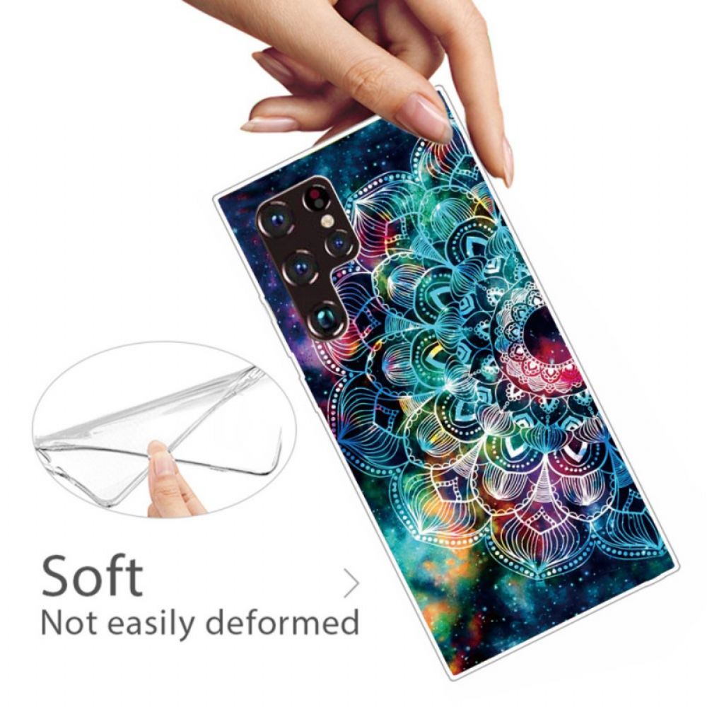 Hülle Für Samsung Galaxy S22 Ultra 5G Mandala-design