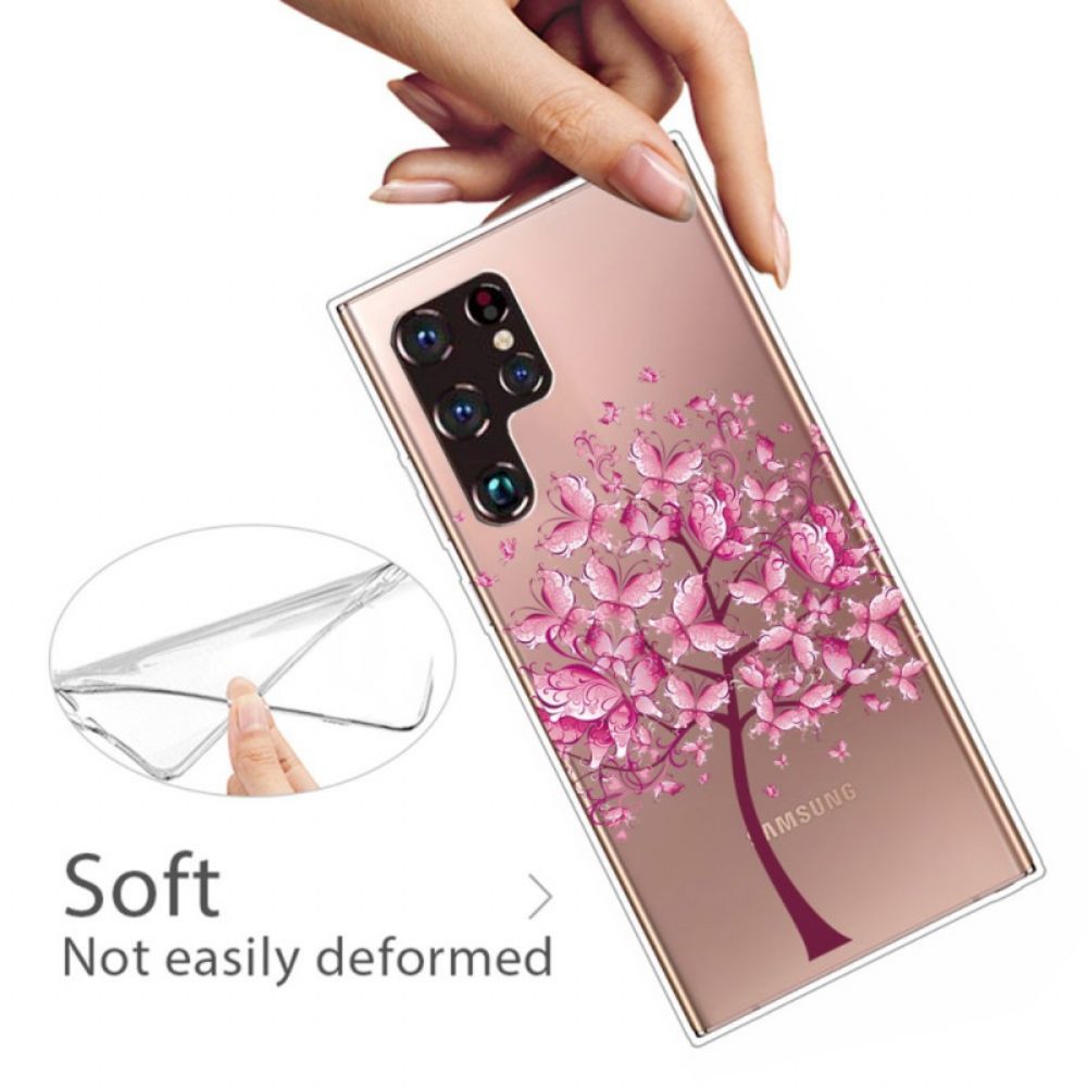 Hülle Für Samsung Galaxy S22 Ultra 5G Oberster Baum