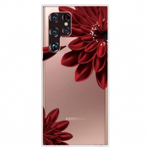 Hülle Für Samsung Galaxy S22 Ultra 5G Wildblumen