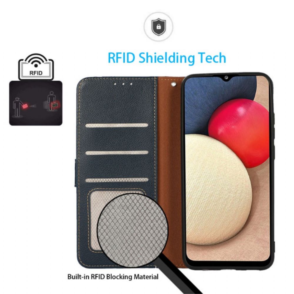 Lederhüllen Für Samsung Galaxy S22 Ultra 5G Liche Style Rfid Khazneh