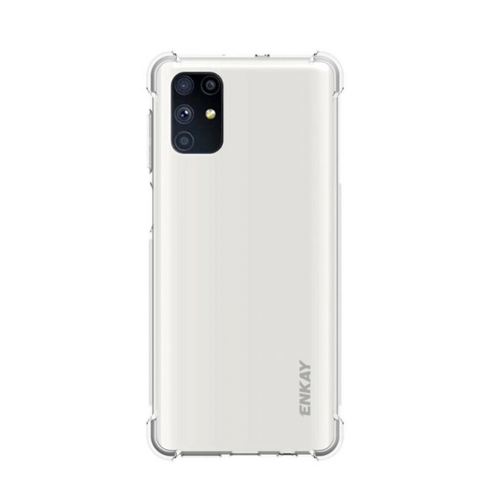 Handyhülle Für Samsung Galaxy M51 Transparenter Enkay