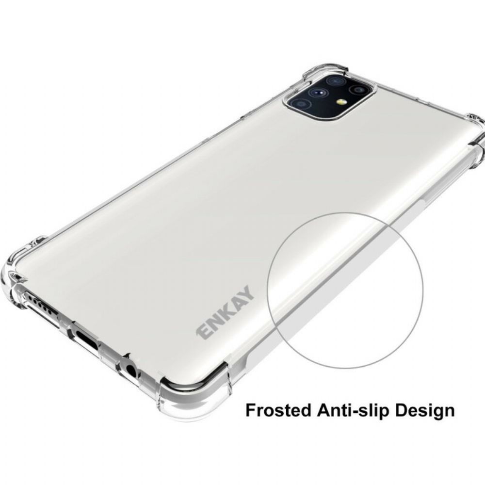 Handyhülle Für Samsung Galaxy M51 Transparenter Enkay
