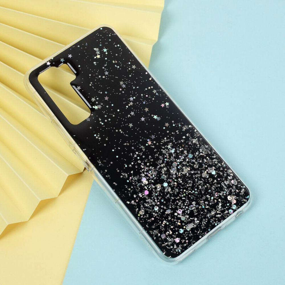 Hülle Für Huawei P40 Lite 5G Glitzerpuder