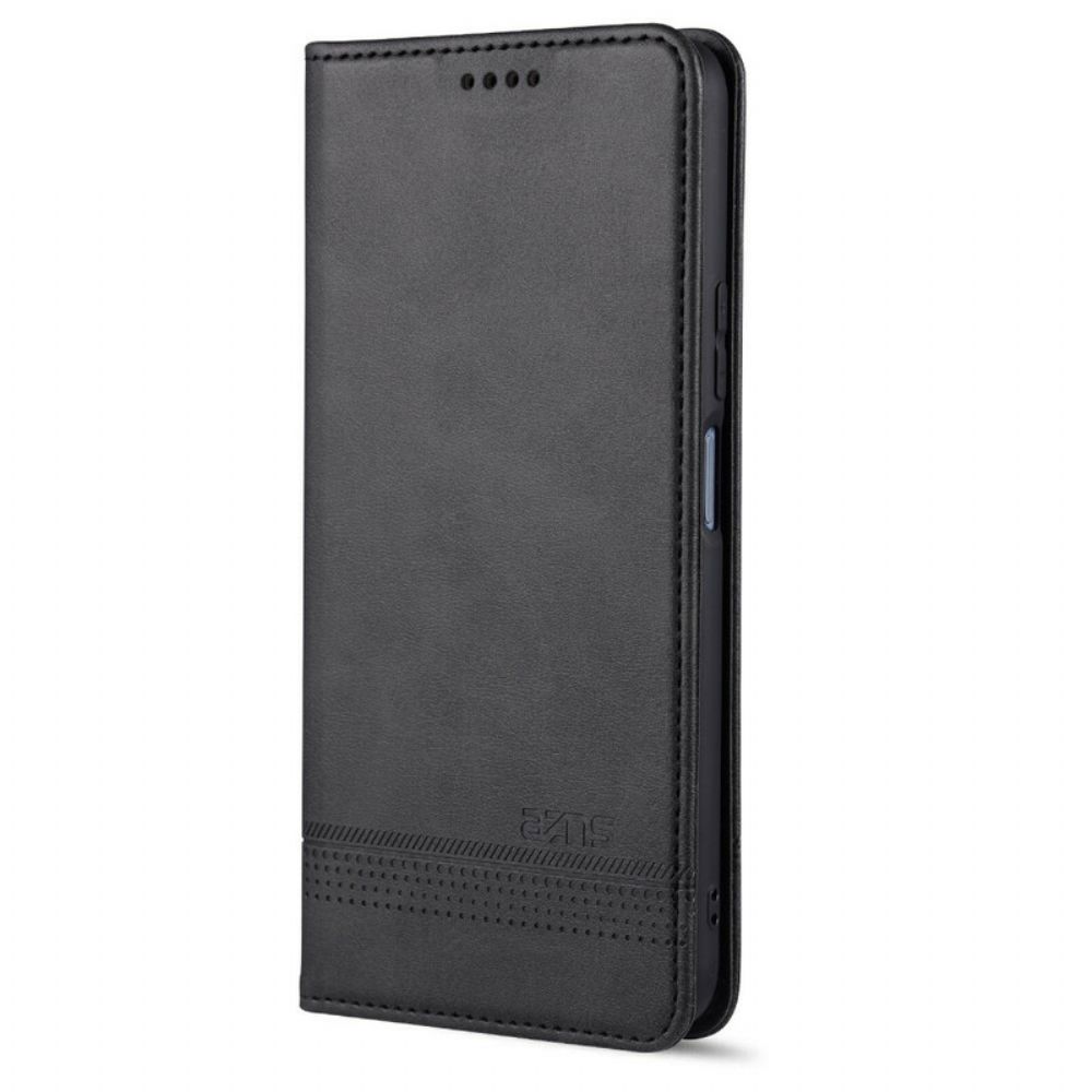 Schutzhülle Für Huawei P40 Lite 5G Flip Case Azns Lederstil
