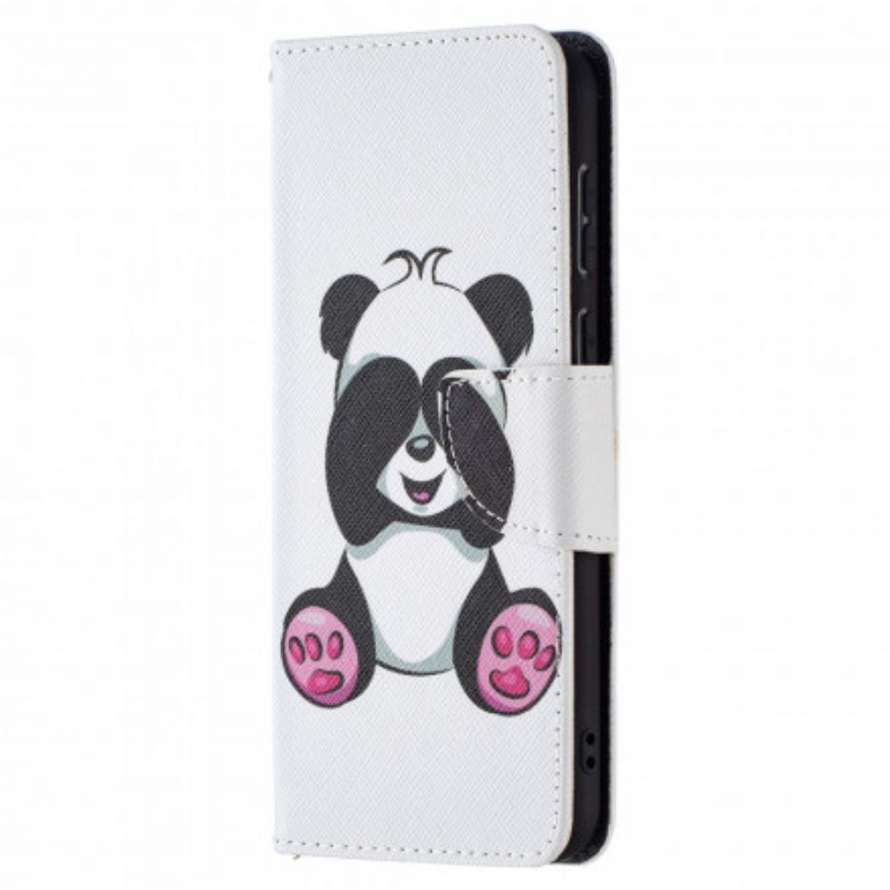 Flip Case Für Huawei P50 Panda Auf Bambus