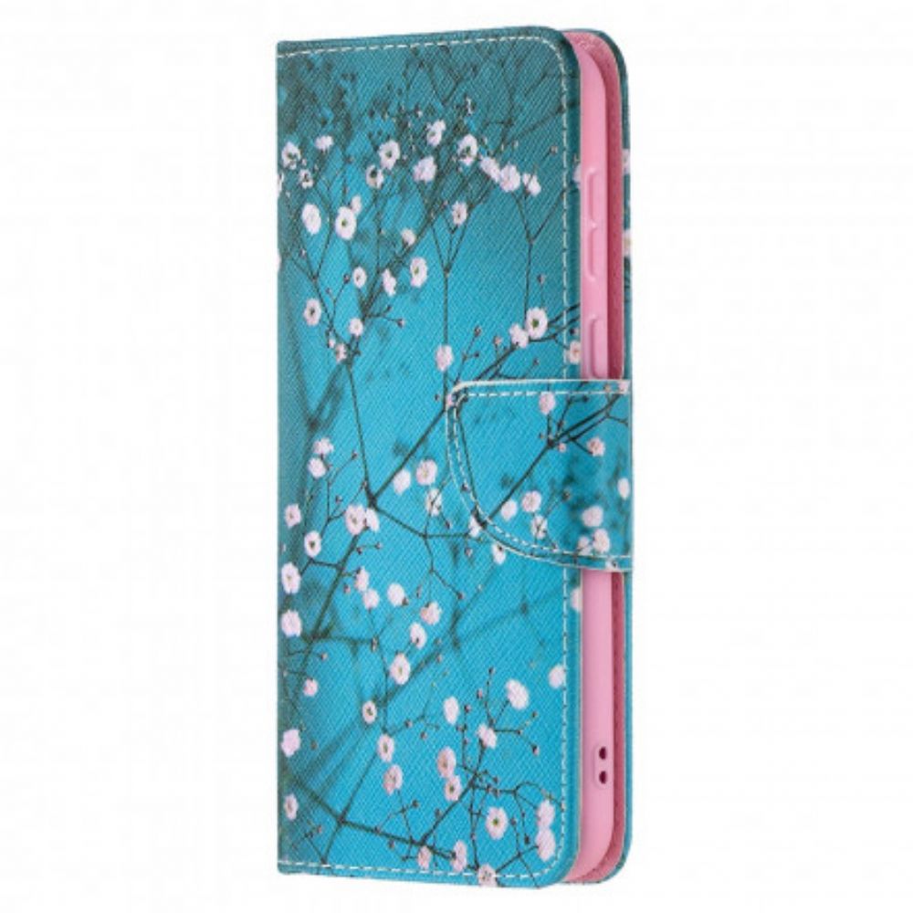Lederhüllen Für Huawei P50 Blühender Baum