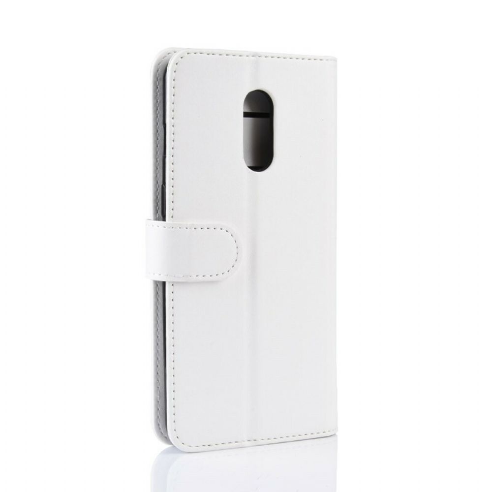 Flip Case Für OnePlus 7 Hochwertiges Kunstleder