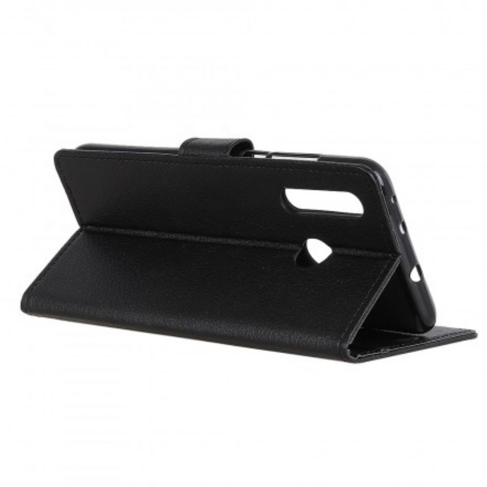 Flip Case Für Huawei P30 Lite Traditionelles Kunstleder
