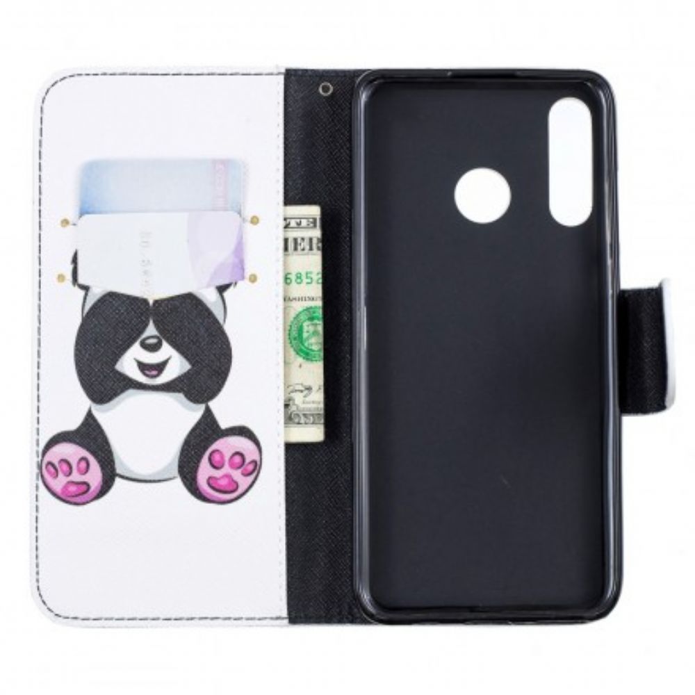 Lederhüllen Für Huawei P30 Lite Panda-spaß