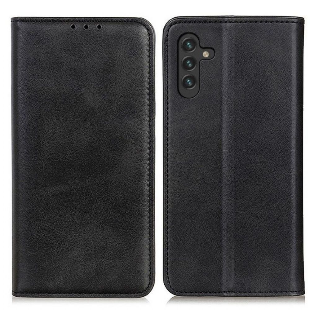 Schutzhülle Für Samsung Galaxy A13 5G / A04s Flip Case Spaltleder