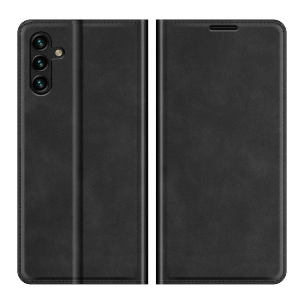 Schutzhülle Für Samsung Galaxy A13 5G / A04s Flip Case Stil: Lederdesign