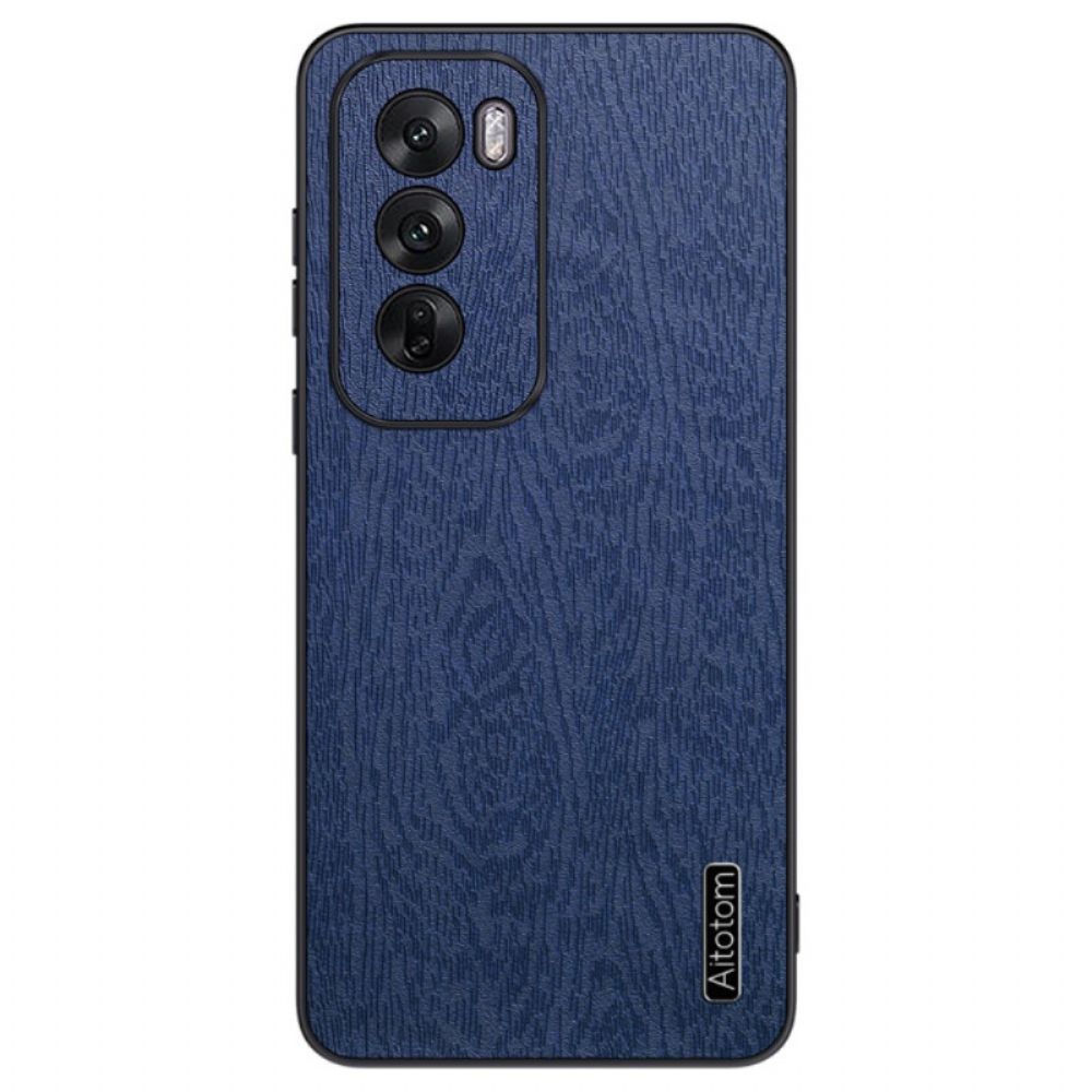 Hülle Für Oppo Reno 12 5g Holzeffekt