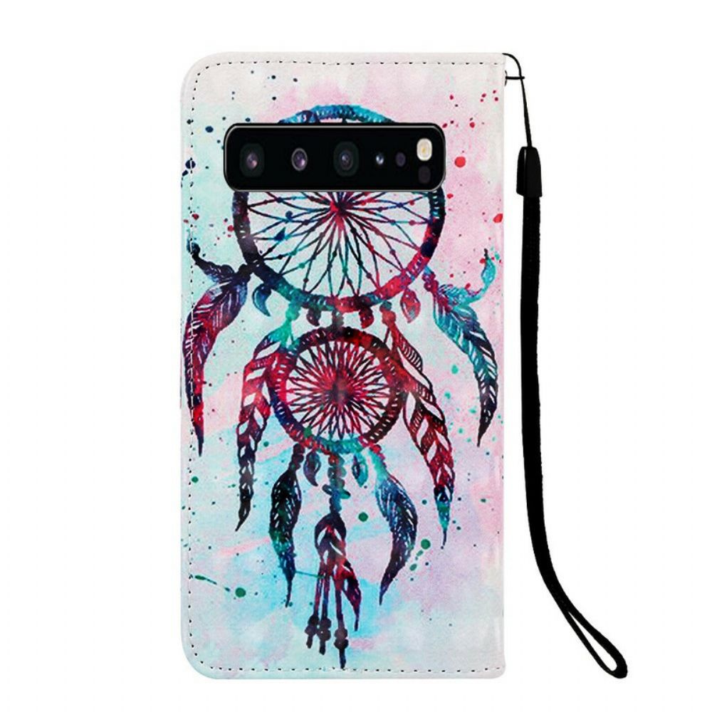 Flip Case Für Samsung Galaxy S10 5G Traumfänger
