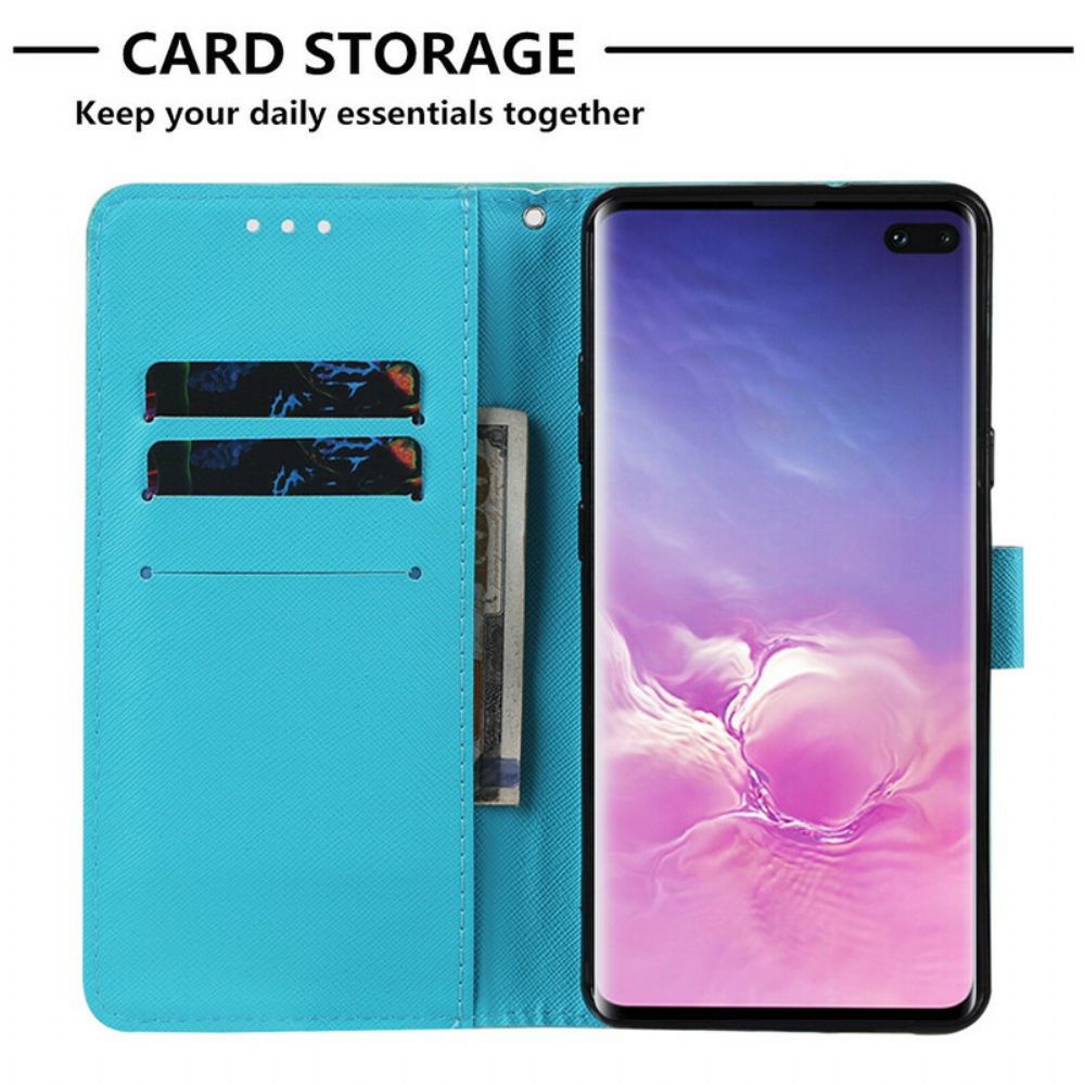 Flip Case Für Samsung Galaxy S10 5G Traumfänger
