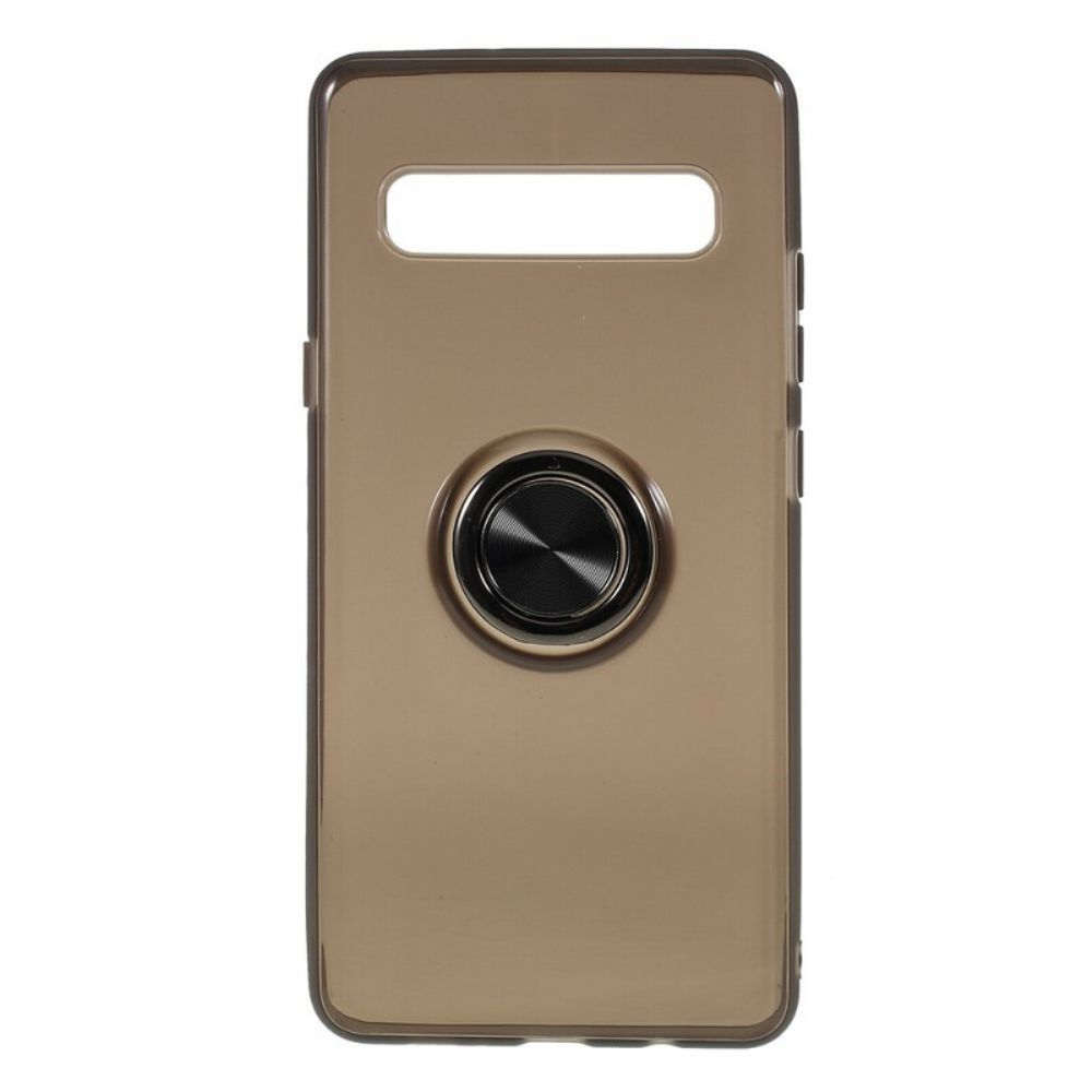 Hülle Für Samsung Galaxy S10 5G Transparenter Metallring