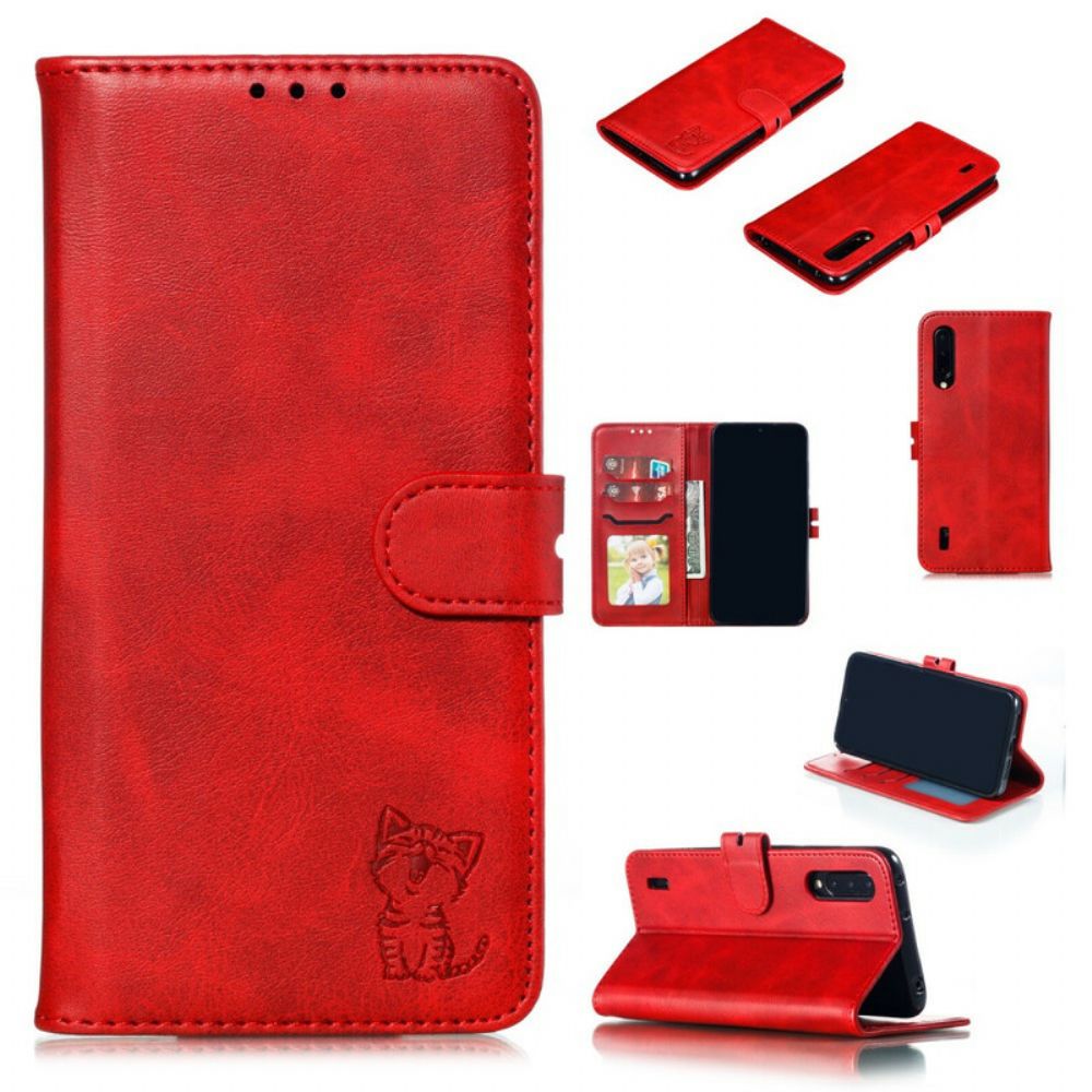 Flip Case Für Xiaomi Mi A3 Kätzchen