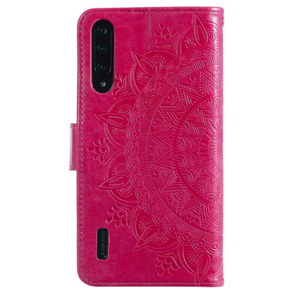 Flip Case Für Xiaomi Mi A3 Sonnen-mandala