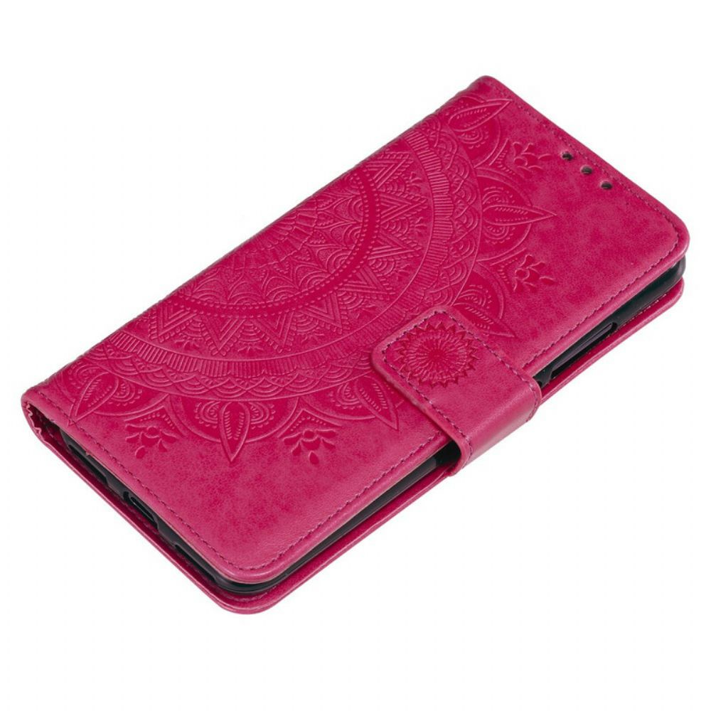 Flip Case Für Xiaomi Mi A3 Sonnen-mandala