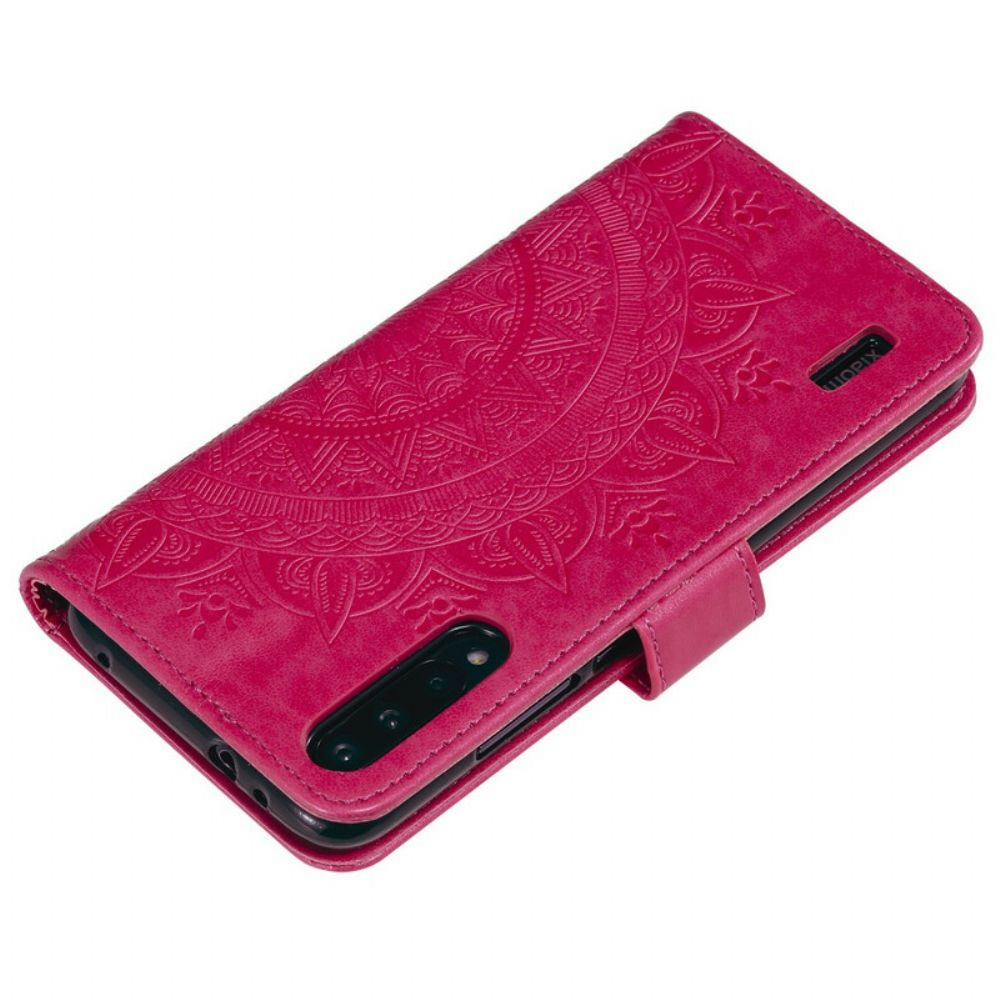 Flip Case Für Xiaomi Mi A3 Sonnen-mandala