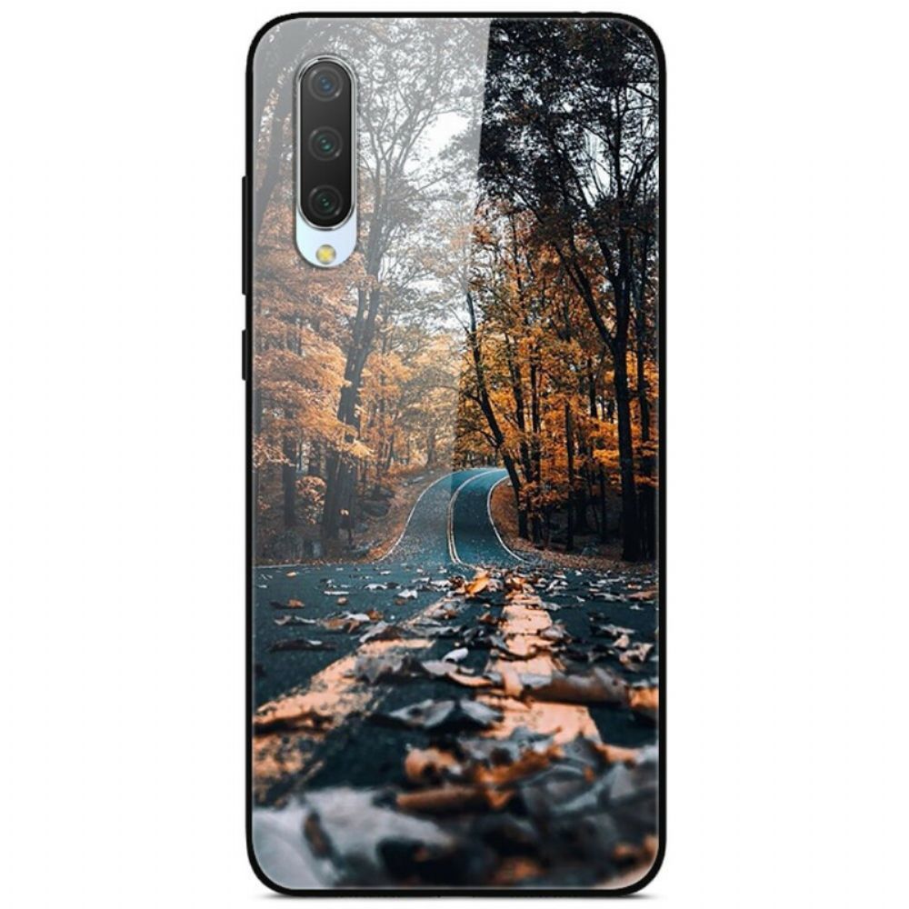 Hülle Für Xiaomi Mi A3 Weg Zum Glück Aus Gehärtetem Glas