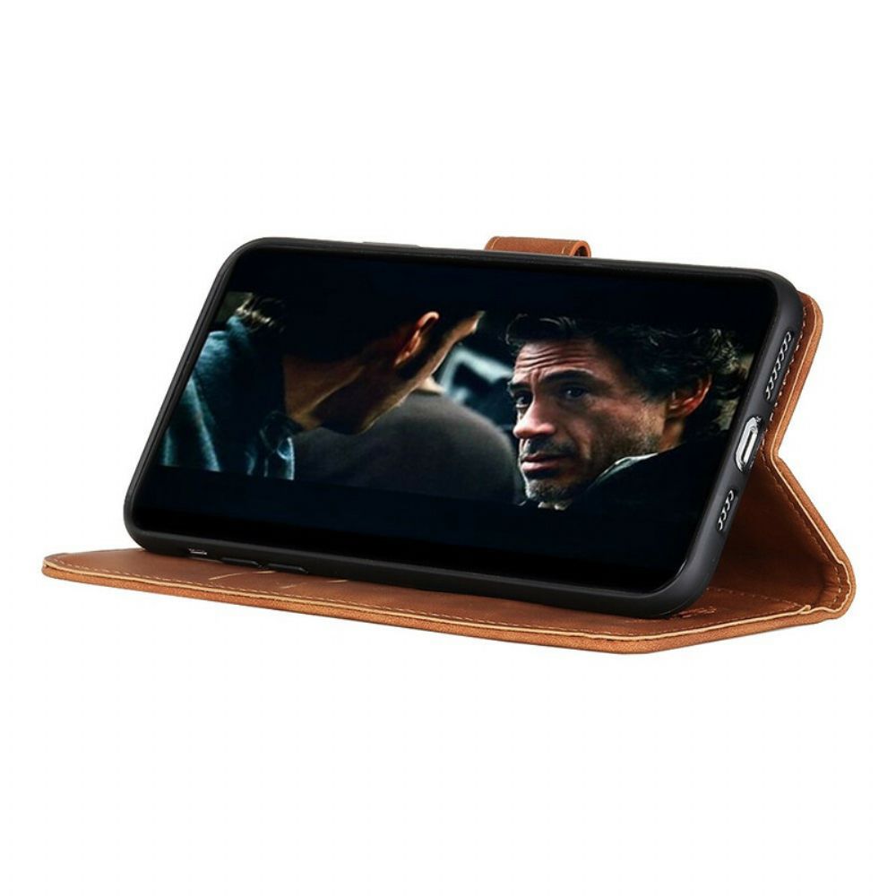 Lederhüllen Für Xiaomi Mi A3 Vintage Ledereffekt Khazneh