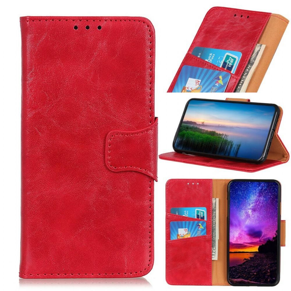 Flip Case Für Samsung Galaxy A20s Flip Case Doppelseitige Magnetklappe