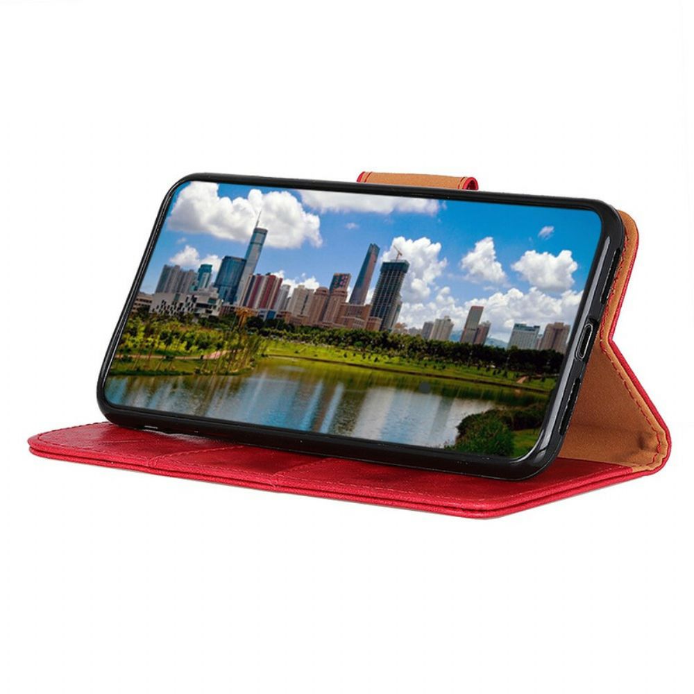 Flip Case Für Samsung Galaxy A20s Flip Case Doppelseitige Magnetklappe