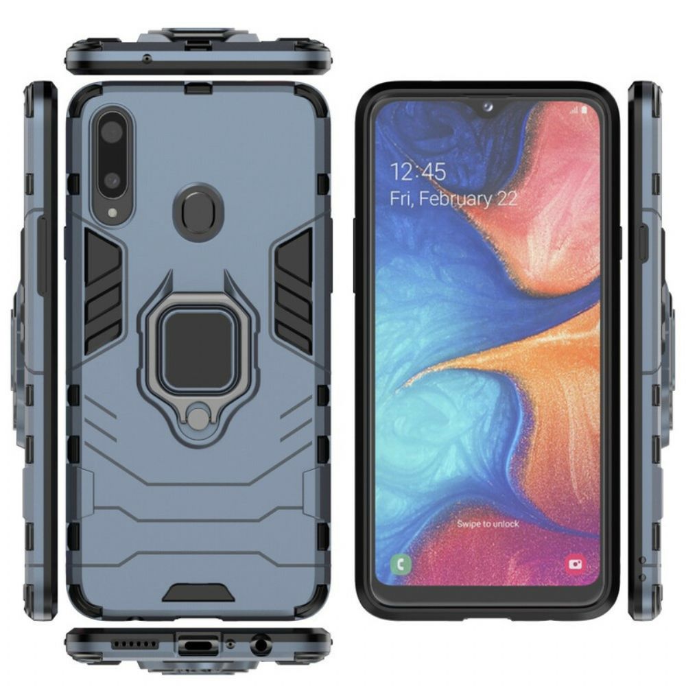Hülle Für Samsung Galaxy A20s Widerstandsring