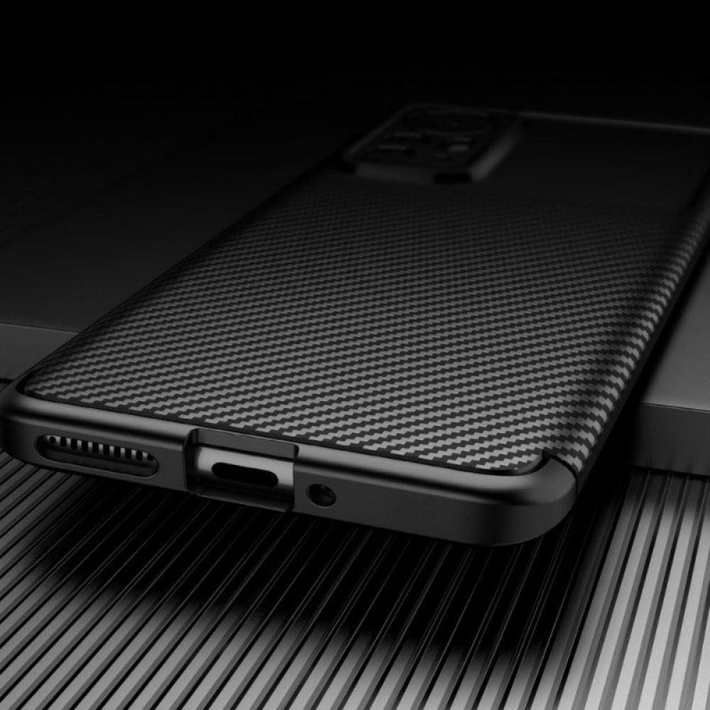 Handyhülle Für Xiaomi 12 Pro Flexible Kohlefaserstruktur