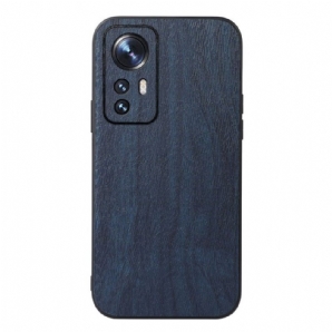 Hülle Für Xiaomi 12 Pro Stil: Leder In Holzoptik