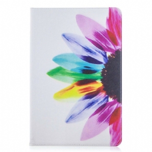 Case Für Samsung Galaxy Tab S7 / Tab S8 Aquarell Blume