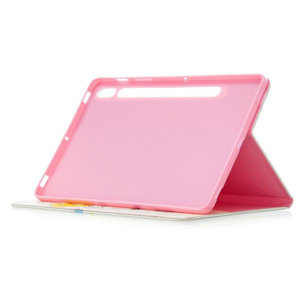 Case Für Samsung Galaxy Tab S7 / Tab S8 Elefantendruckmuster