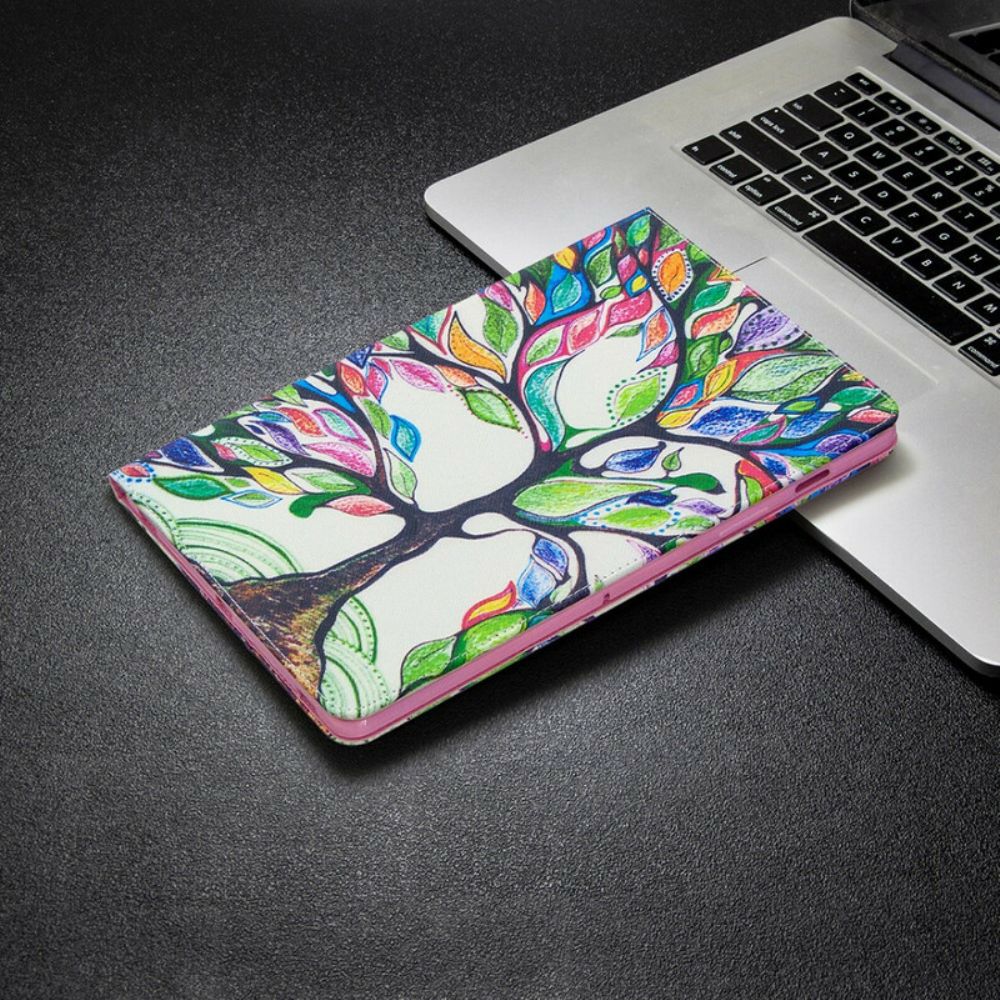 Case Für Samsung Galaxy Tab S7 / Tab S8 Farbiger Baum